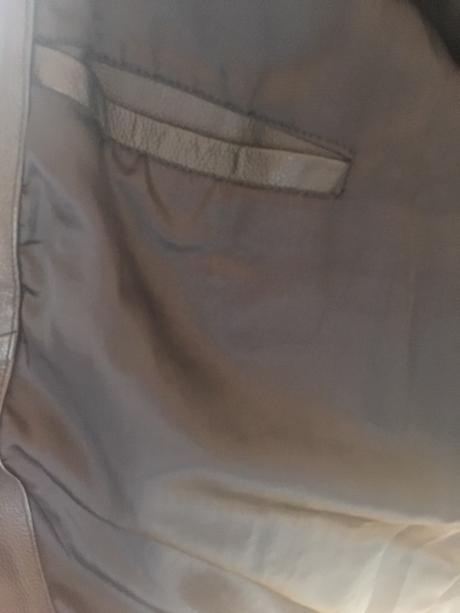 Pánska kožená bunda z pravej kože, xl