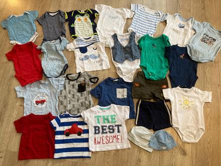 Balik letneho oblecenia 3-6 mesiacov, 68–80