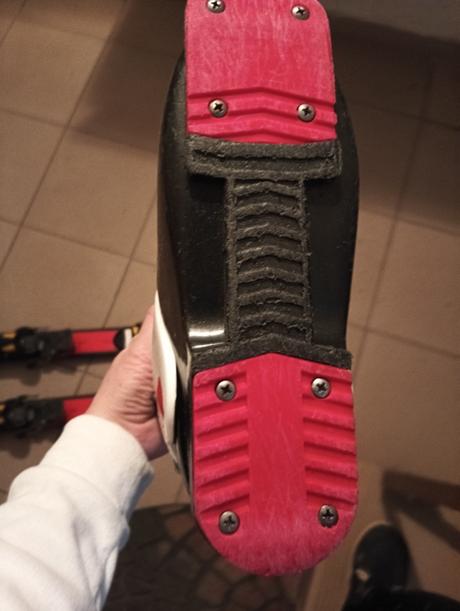 Detské lyže völkl, lyžiarky tecnopro (31 33), 