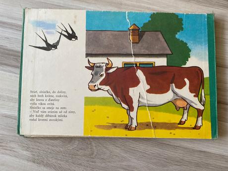 Staré retro detské repolero náš dvor 1973,