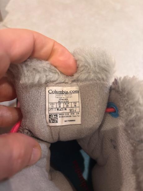 Snehule pre dievča vel.28, columbia,28