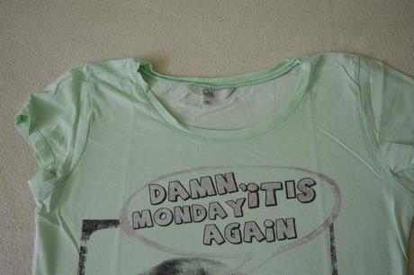 Tričko so psíkom na pondelok, c&a,158