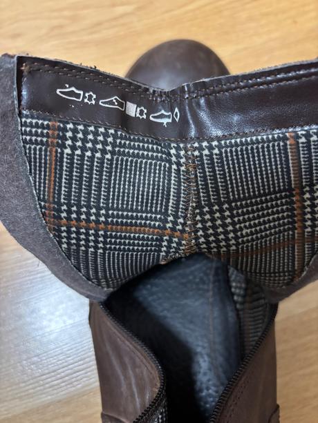 Čižmy kožené 43, 43