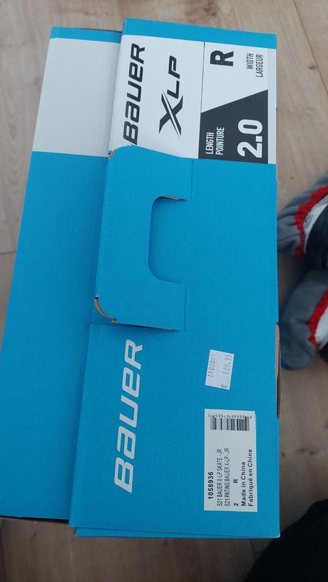 Bauer xpl juniorské hokejové korčule( 2ky), bauer,35
