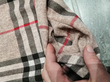 Šaty pletené v štýle burberry, káro, vs-m, m