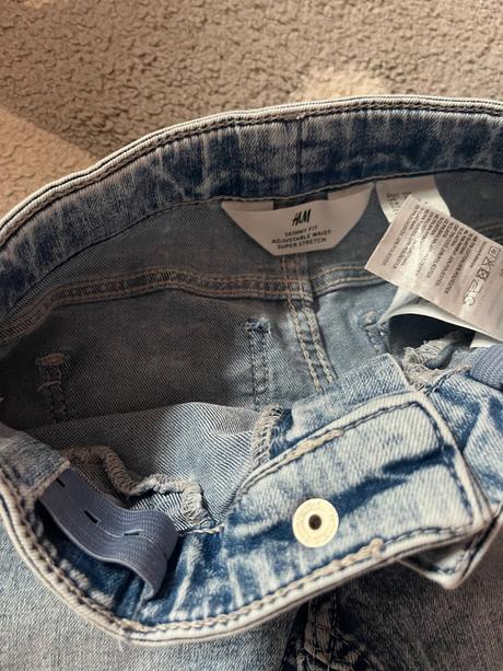 Super stretch skinny rifle, h&m,110