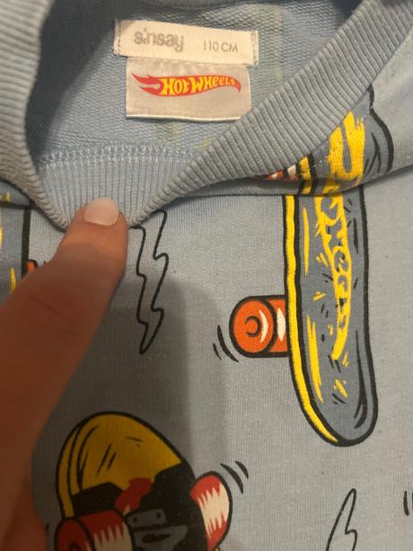 Mikina hotwheels, sinsay,110