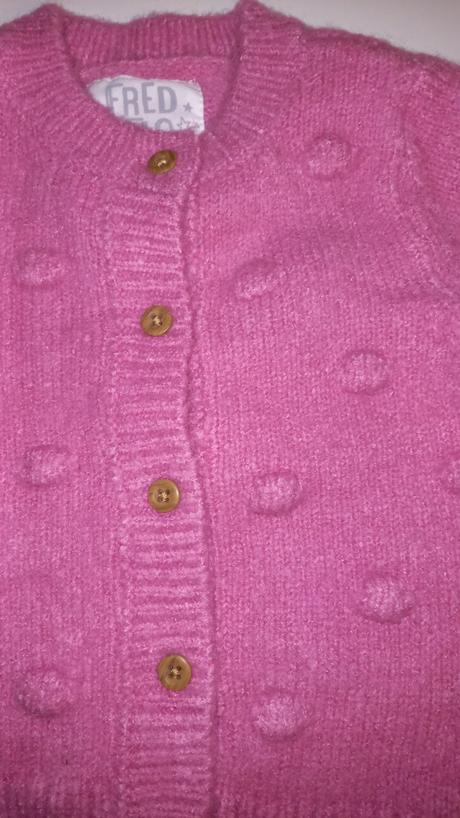 Ružový svetrík, f&f,74