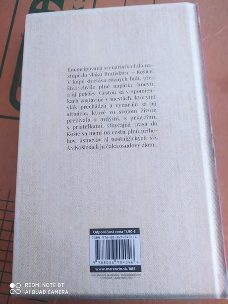 Kniha - cestovný lístok, 