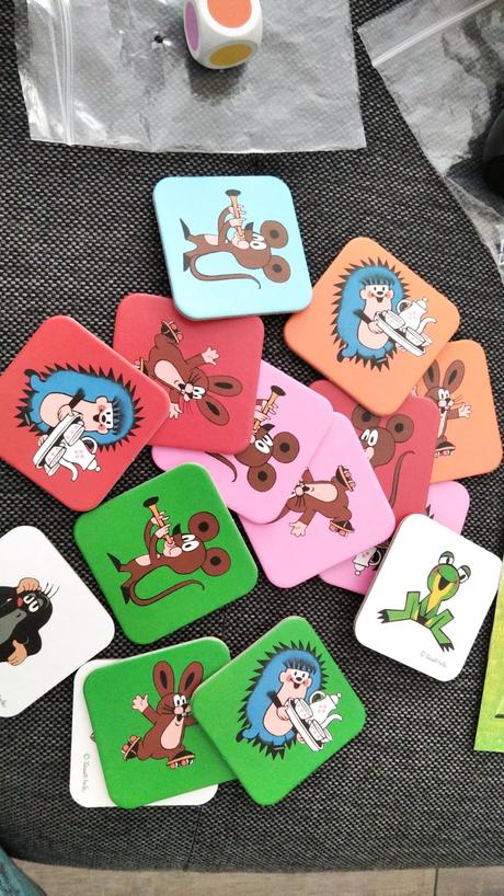 Moja prvá hra s krtkom s poštovným,