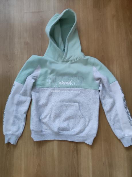 Mikina s kapucňou, h&m,152