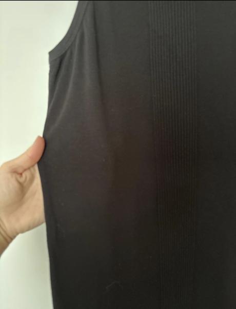 G-star raw - čierne rebrované midi šaty, g-star raw,m