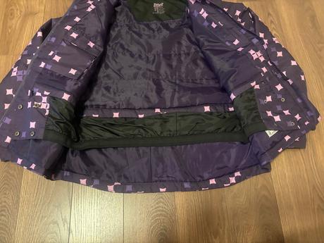 Fialova lyziarska bunda, crivit,146