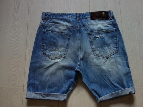 Pánske riflové kraťasky ex-j, l