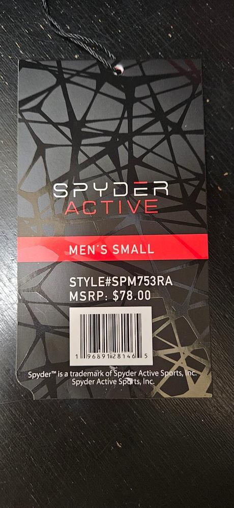 Spyder pánske termo nohavice veľkosť s, s
