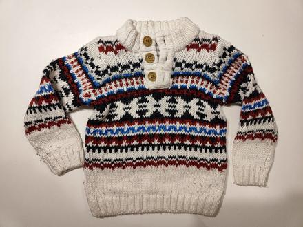 Teplý pulóver, lupilu,98