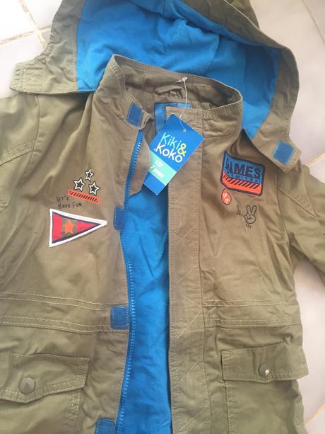 Prechodná bunda parka, kiki&koko,122