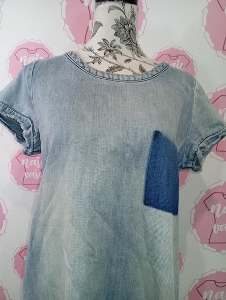 Riflová tunika, h&m,40