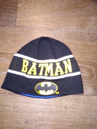 Obojstranná zimná čiapka batman/superman 1 až 2,5r, 86