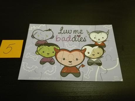 Kinder puzzle -  kus 80 centov, 