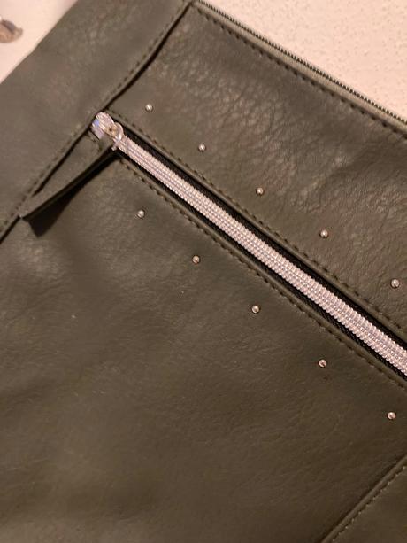 Kabelka - olivovo zelená, 