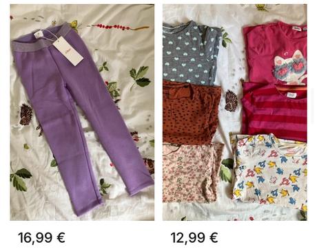 Balík oblečenia pre dievča 110, 104–116