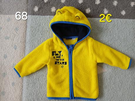 Flisova mikina 68, lupilu,68