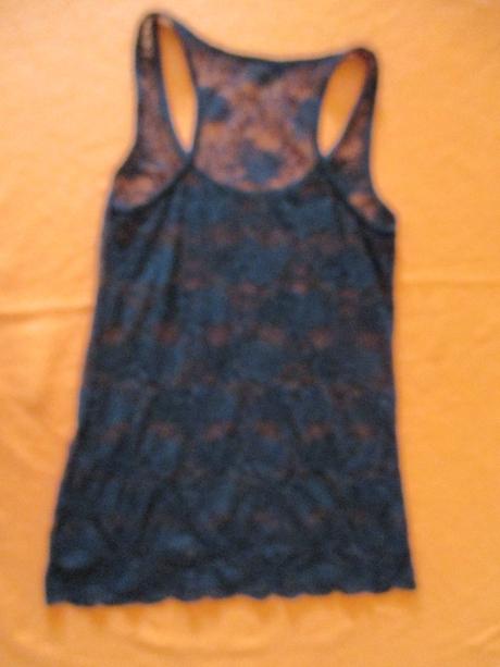 Krasne tielko/body z ciernej krajky velkost s, s