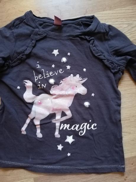 Tričko s konikom - jednorozcom, dopodopo,116