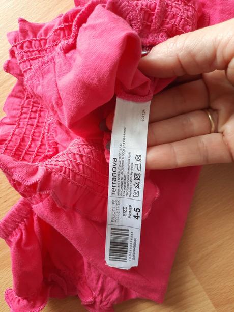 Dievčenské crop tričko, terranova,110