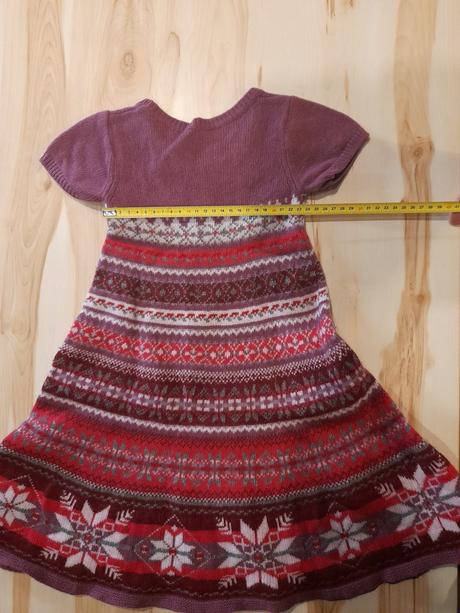 Pletené šaty, benetton,104