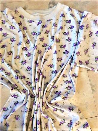 Bavlnená nočná košeľa, xxxl