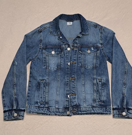 Riflová bunda, zara,152