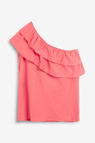 Lososové tričko na rameno, next,l