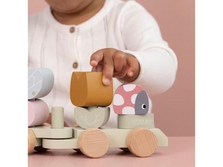 Little dutch vláčik kvety a motýle, 