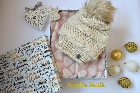 Čiapočka s visiacou bambuľkou zateplená, l - xxxl