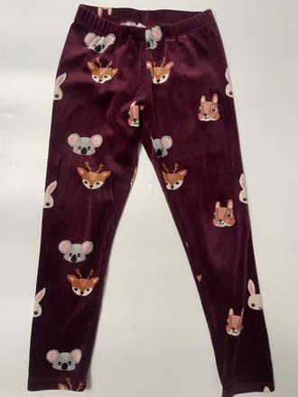 Velúrové legínky, lindex,122