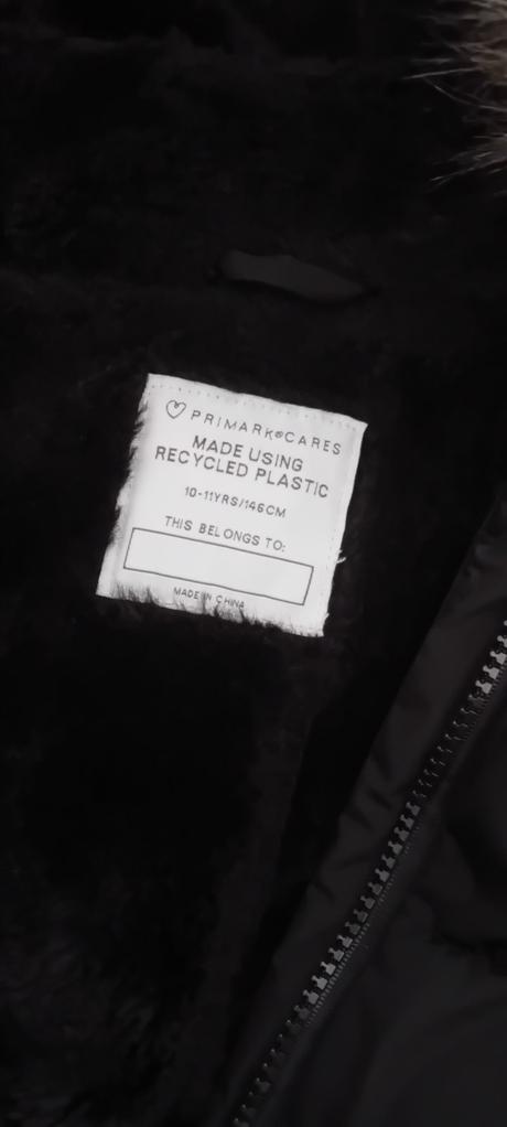Zimná bunda s poštou, primark,146