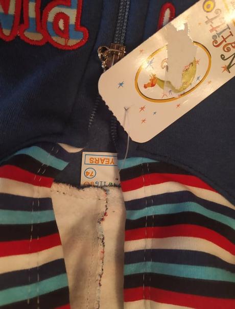 Nový vestový teplákový komplet, veľkosť 74, 74