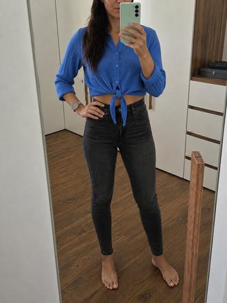 Košela crop top, m
