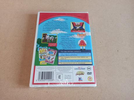 Dvd 100 favourite toddler tunes and rhymes,