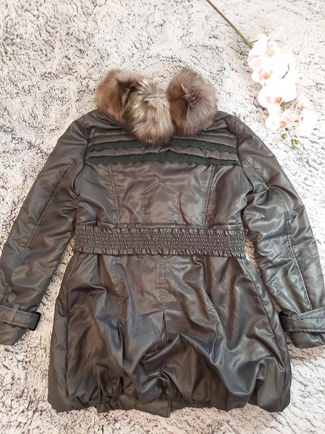 Kabát s kožušinkou, 40
