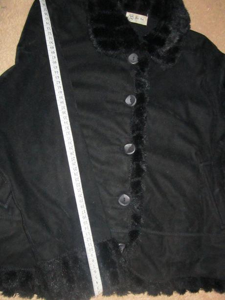 1729. čierna bunda, l