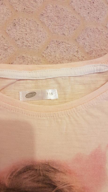 Dievčenské tričko veľkosť 116, 116