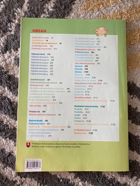Slovenský jazyk pre 4. ročník učebnica (2013),