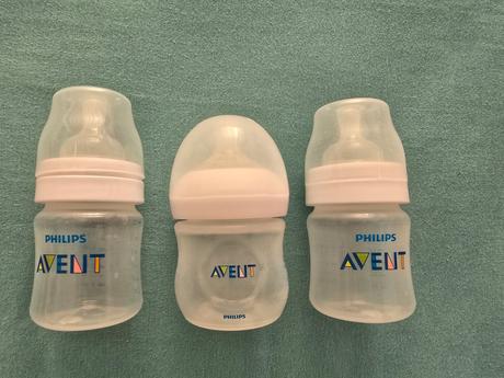Dojčenské fľašky, avent
