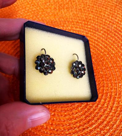 Luxusné trblietavé náušnice, 