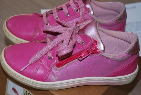 Topánočky s miernym trblietaním, baťa,30