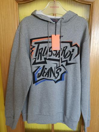 Trussardi jeans pánska mikina veľkosť xxl, xxl