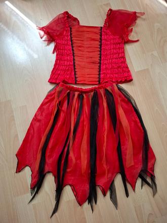 Kostým ježibaba alebo čertica,